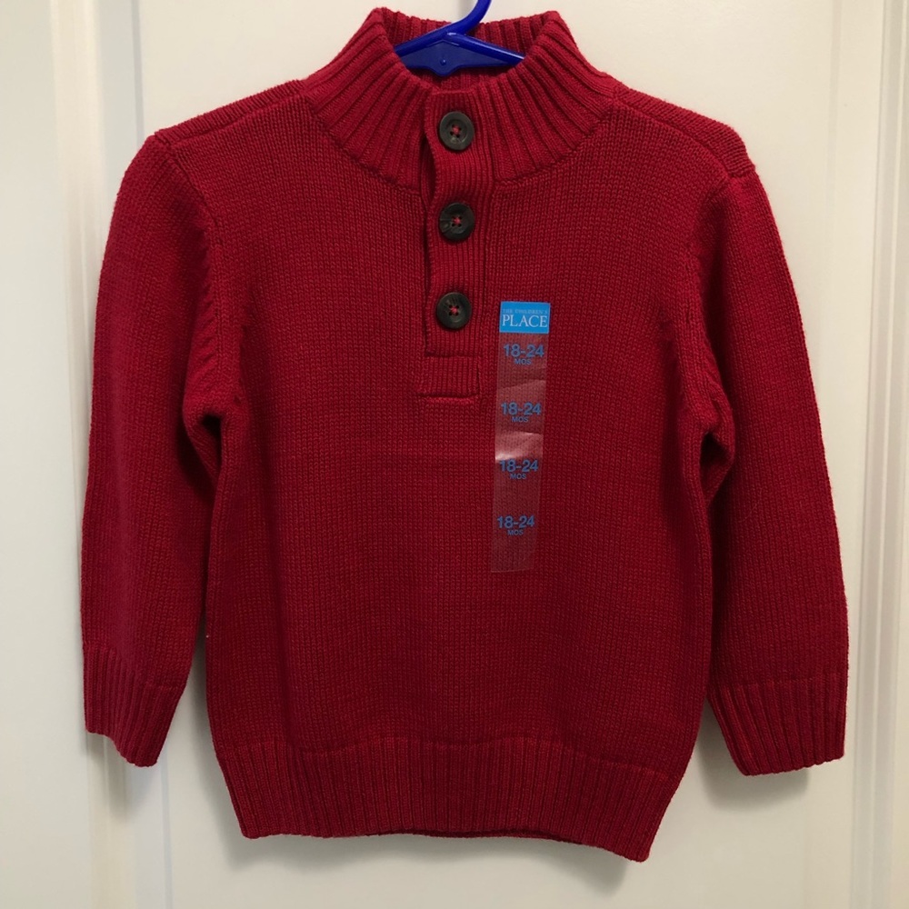 The Children's Place Kids Red Sweater